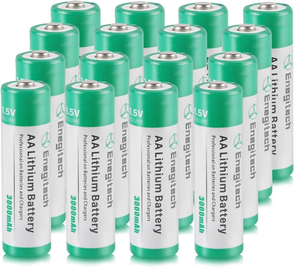 AA Lithium Battery, 3000mAh 1.5V Double A Lithium Best Electric Bicycle Batteries